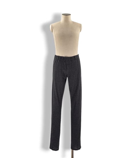 00s ANN DEMEULEMEESTER – Slim Straight Wool Trousers