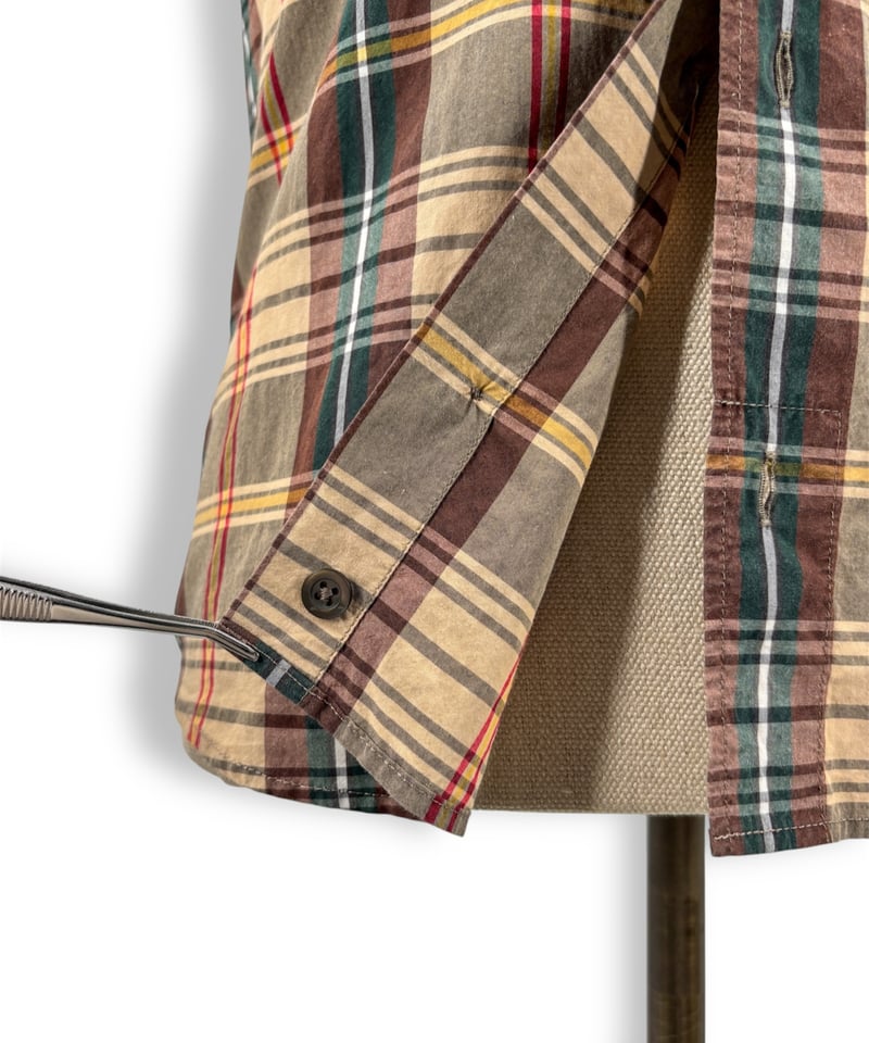 DRIES VAN NOTEN – Crazy Check Short Sleeve Shir