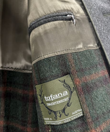 Vintage Balmacaan Coat