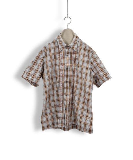 DRIES VAN NOTEN – Plaid Short Sleeve Shirt
