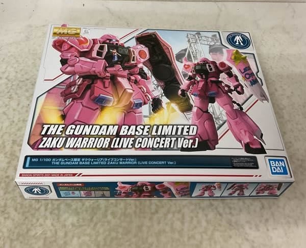 BANDAI - ガンダムベース限定 MG 1/100 ザクウォーリア ライブコンサートVer. 機動戦士ガンダムSEED DESTINY(シード デスティニー) プラモデル(5061396) バンダイスピリッツ ガンダムSEED DESTIN MG 1/100 ガンダムベース限定
