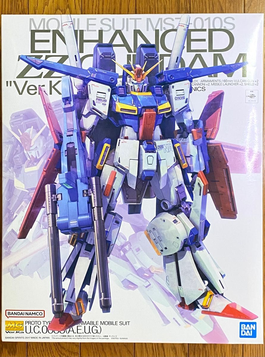 ガンダムZZ プレミアムバンダイ MG 1/100 強化型ダブルゼータ ガンダムZZ プレミアムバンダイ MG 1/100 強化型ダブルゼータ