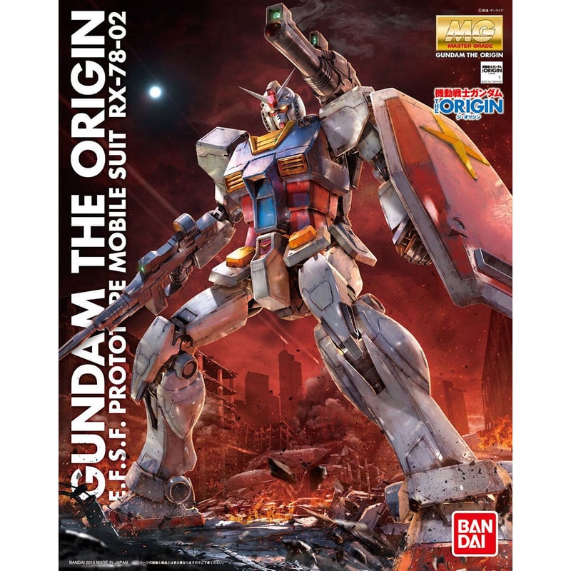 ガンダム ジ・オリジン MG 1/100 RX-78-02 ガンダム(GUNDAM THE O ガンダム ジ・オリジン MG 1/100 RX-78-02 ガンダム(GUNDAM THE O