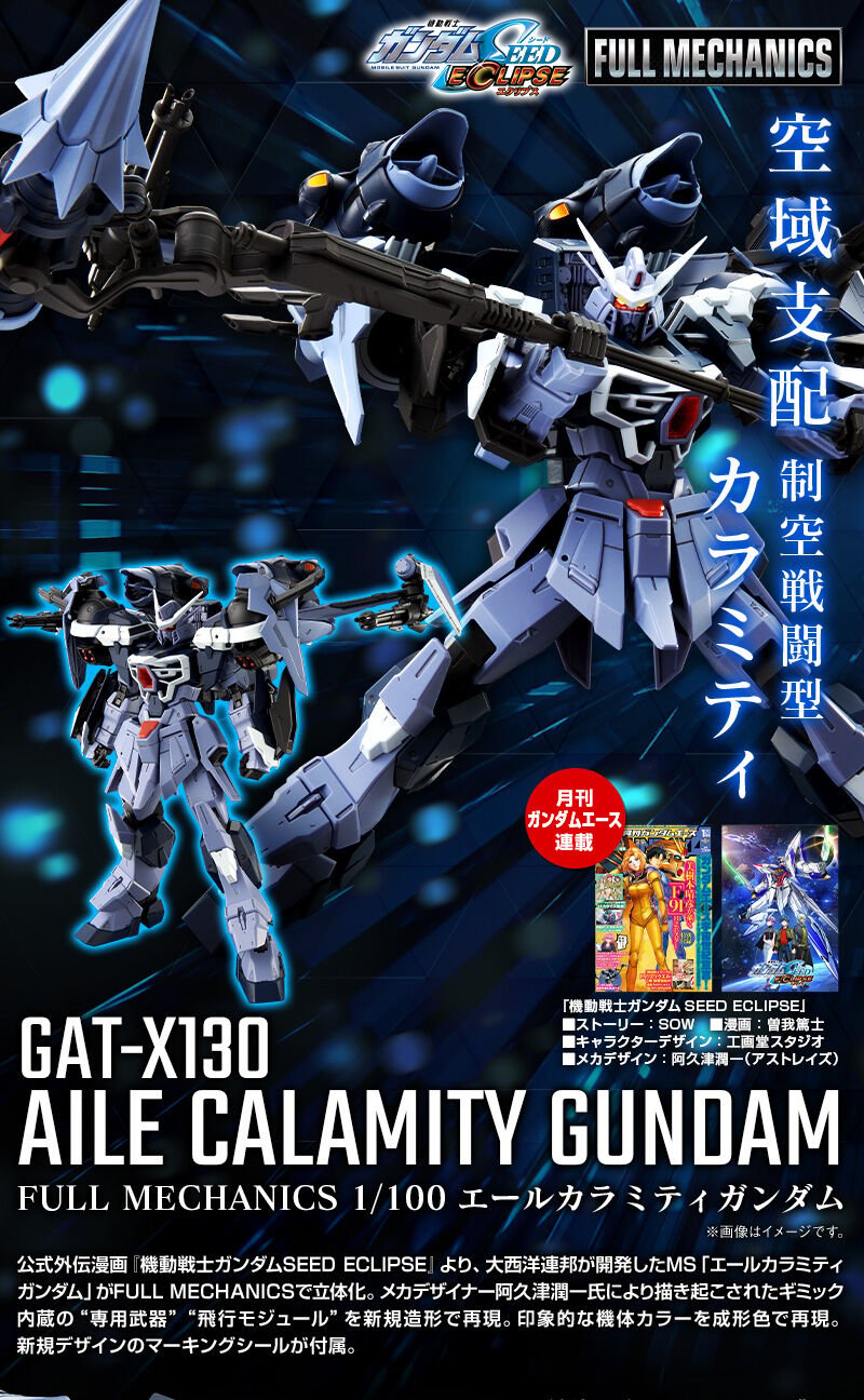 ガンダムSEED ECLIPSE BANDAI FULL MECHANICS 1/100 エー