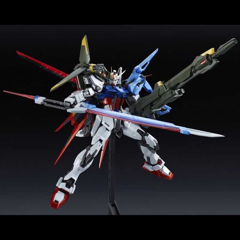 ガンダムSEED プレミアムバンダイ限定品 MG 1/100 パーフェクトストライクガンダム ...