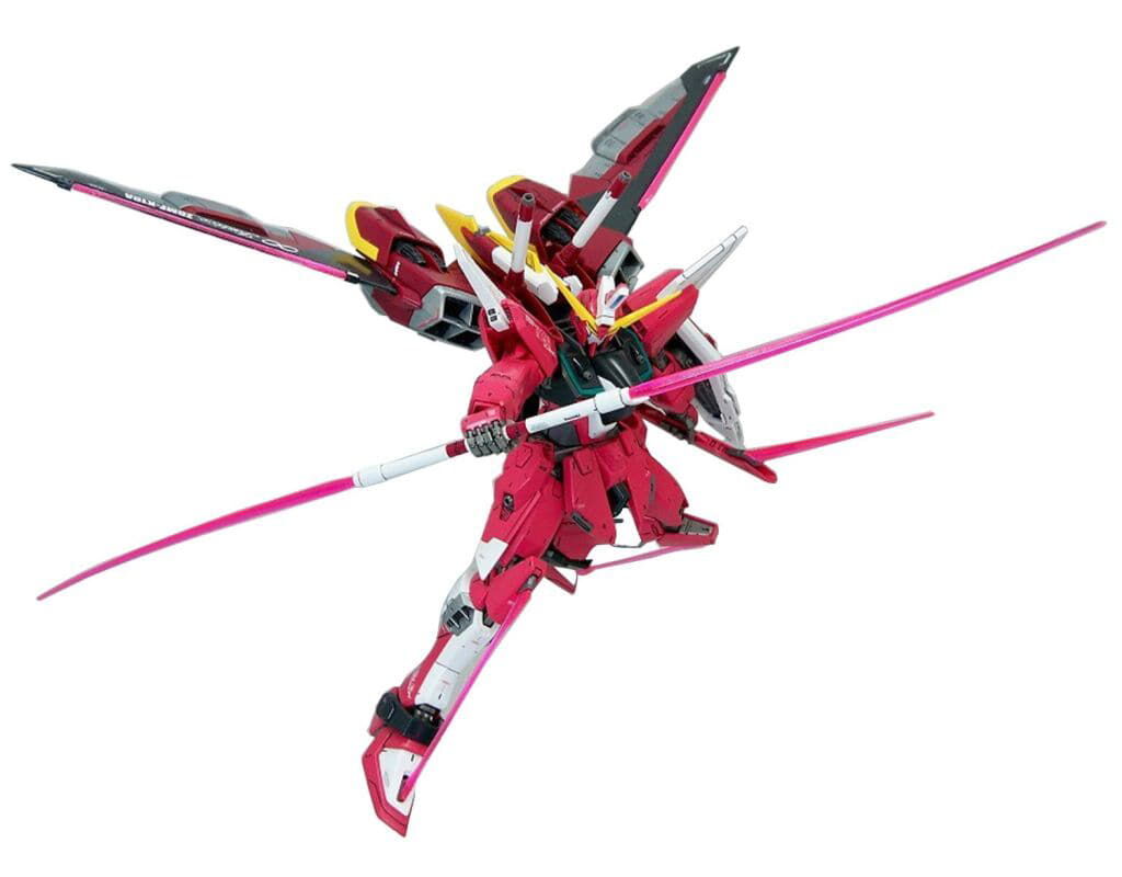 ガンダムSEED DESTINY BANDAI MG 1/100 インフィニットジャスティスガ