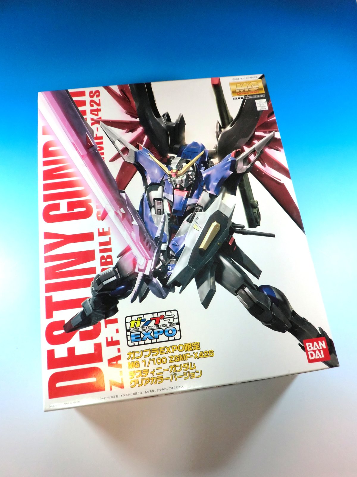 ガンダムSEED DESTINY ガンプラEXPO 2007 BANDAI MG 1/100 ガンダムSEED DESTINY ガンプラEXPO 2007 BANDAI MG 1/100