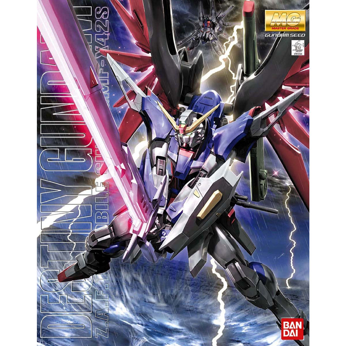 ガンダム SEED DESTINY デスティニーガンダム シークレットレア シク HG 1/144 ZGMF-X42S デスティニーガンダム [Destiny Gundam