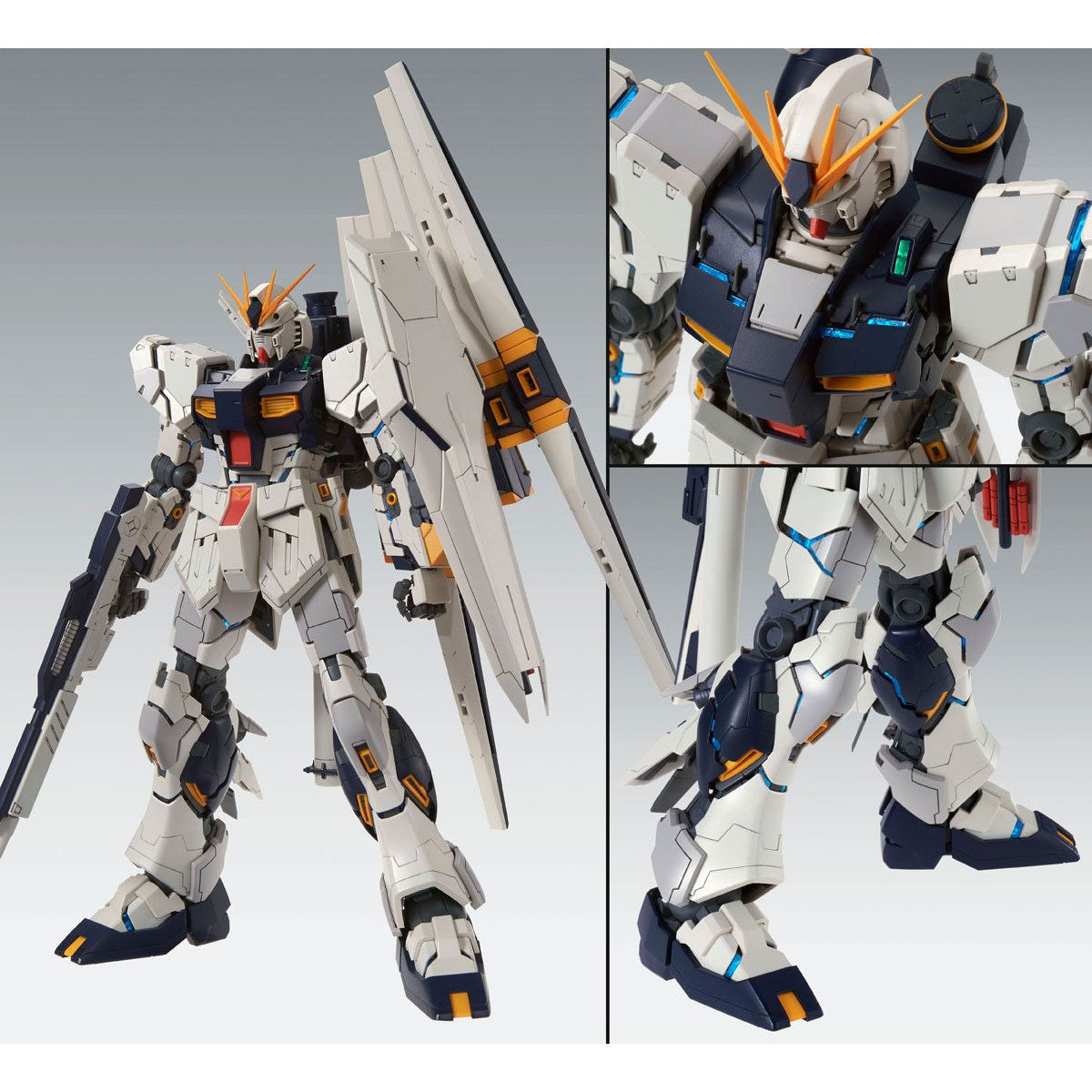 機動戦士ガンダム逆襲のシャア プレミアムバンダイ限定 MG 1/100 νガンダム HWS V...