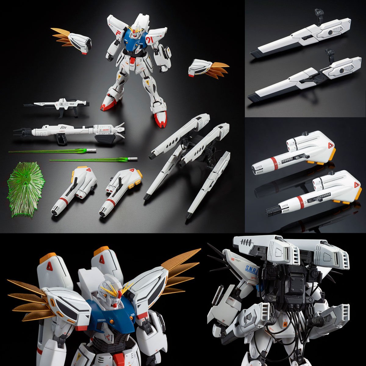 【未組み立て】F91 GUNDAM MG チタニウムフィニッシュ MG 1/100 ガンダムF91 Ver．2．0［チタニウム