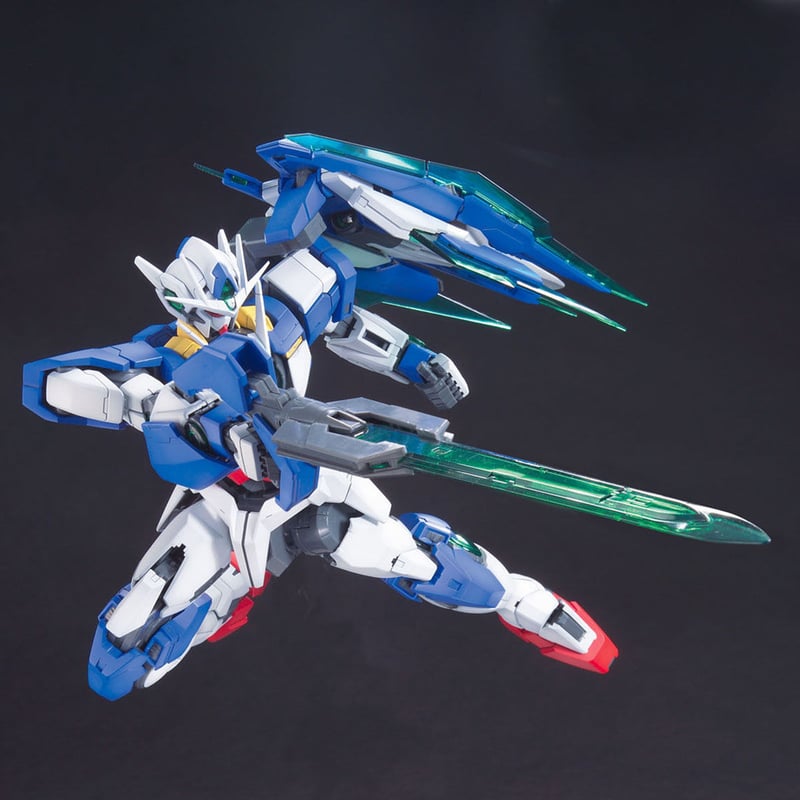 ガンダムOO　ダブルオークアンタ　ナイトメア塗装　ガンプラMG 塗装完成品 ガンダムOO ダブルオークアンタ ナイトメア塗装 ガンプラMG 塗装