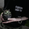 【フロントロゴのみ】a(ga)ve maria Tee Black