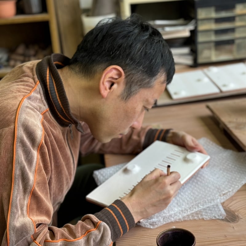 加藤浩司作 信楽焼 植木鉢4 | LIT PLANTS l リットプランツ