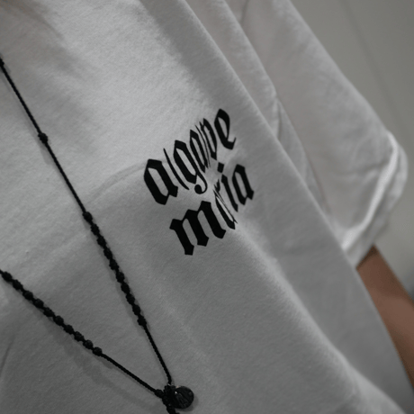 【フロントロゴのみ】a(ga)ve maria Tee White