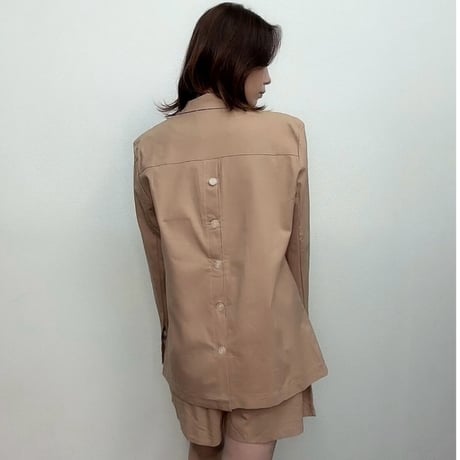 ジャケット×ショートパンツセットアップ　k000029
