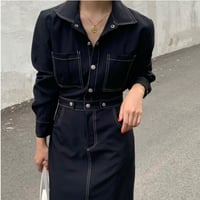 ステッチワンピース　k00004