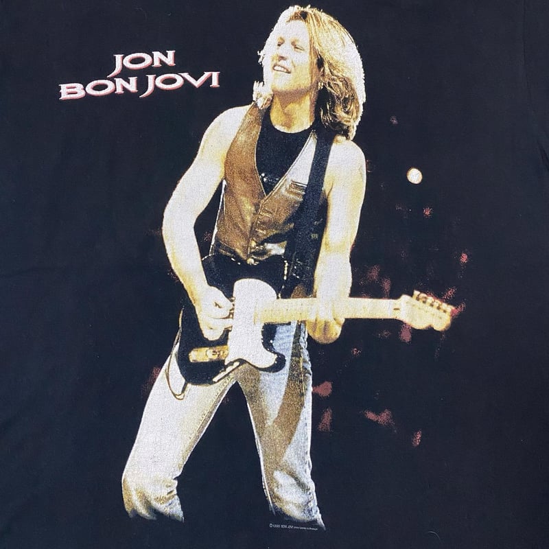 90s FRUIT OF THE LOOM”JON BON JOVI“ t-shirt | D