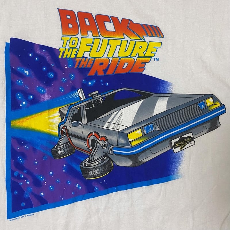 90s vintage バックトゥザフューチャー Tシャツ hanes XL 90s vintage バックトゥザフューチャー Tシャツ hanes XL