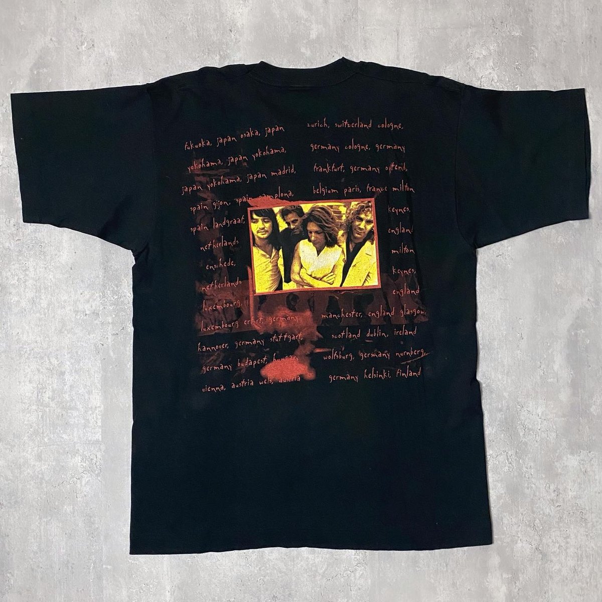 80s 激レア。Bon Jovi グラフィックTシャツ ブラック。極美品プリント 楽天市場】80's ビンテージ ☆ BON JOVI ボン・ジョヴィ New