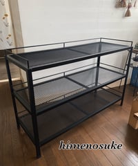 PS-04 木×鉄 アイアン植物棚 | アイアンガレージhimenosuke