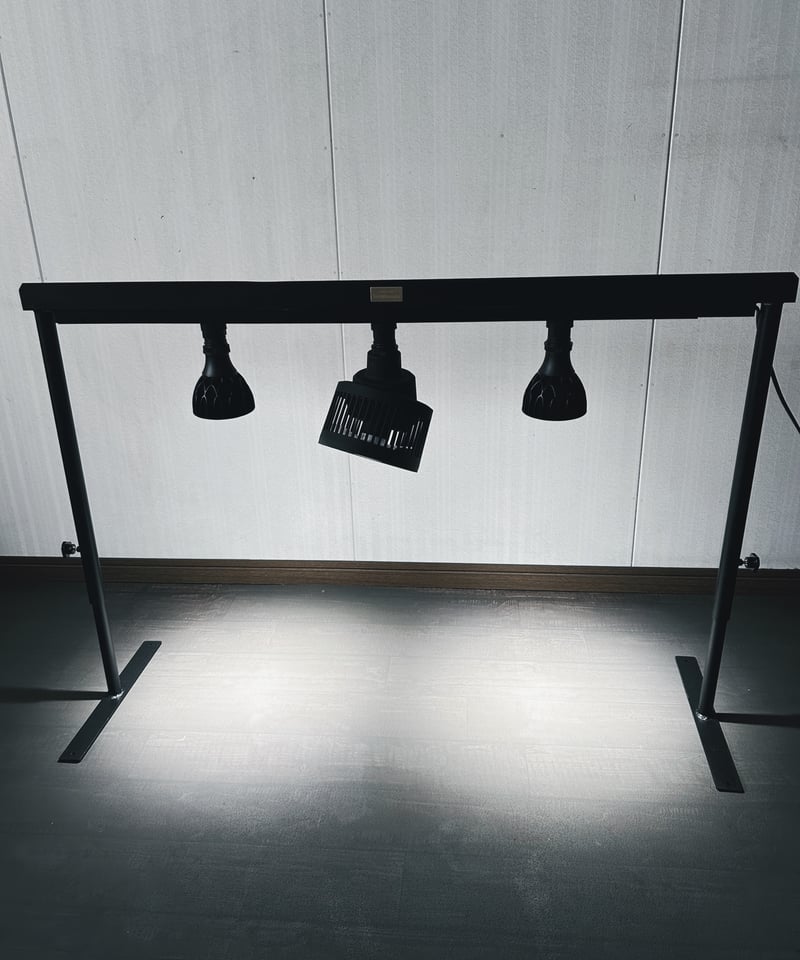 PS-12 ライトレールスタンド 植物育成 | アイアンガレージhimenosuke