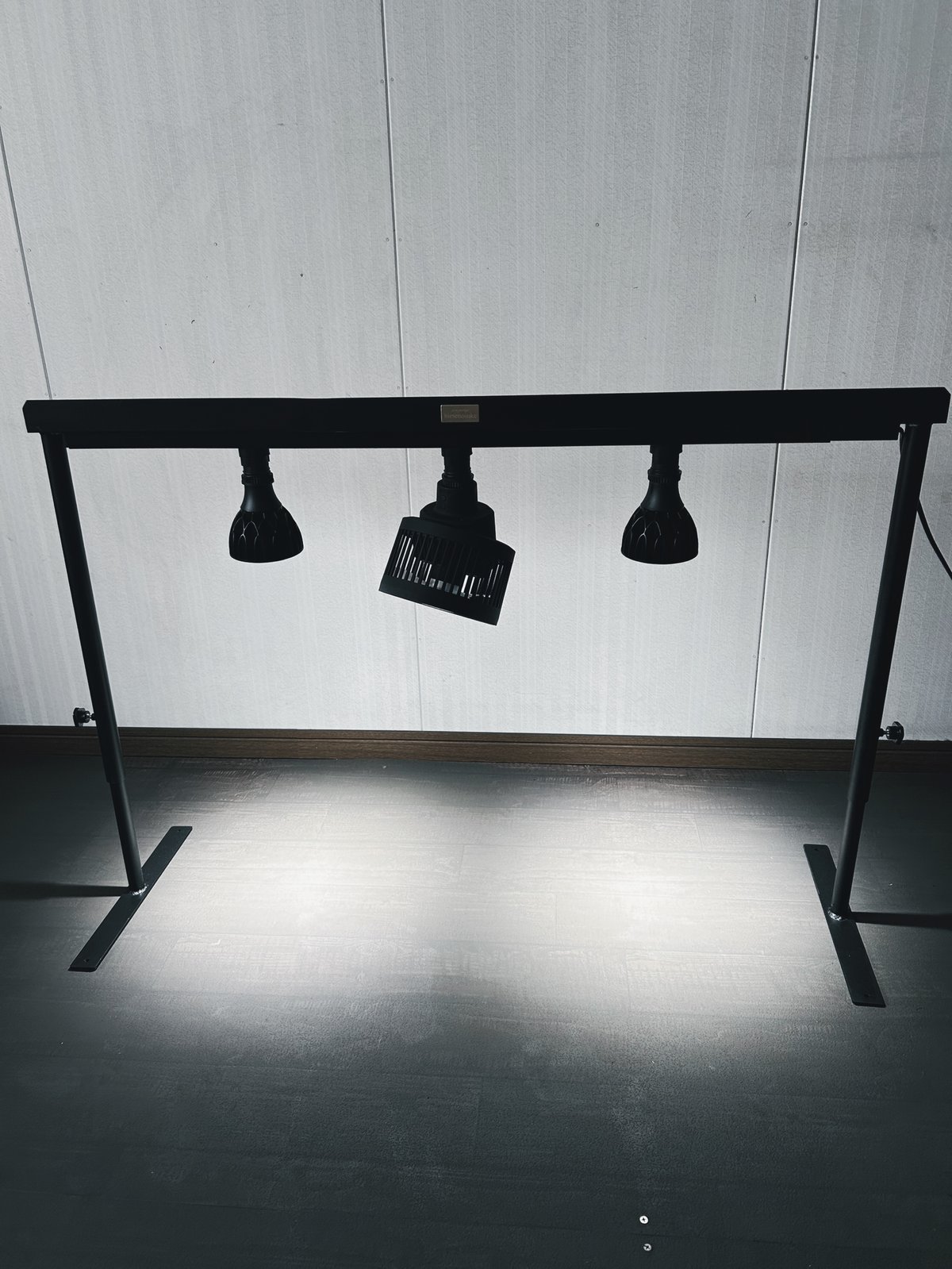 PS-12 ライトレールスタンド 植物育成 | アイアンガレージhimenosuke