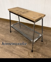 無骨アイアンテーブル ST-02 無骨なサイドテーブル | アイアンガレージhimenosuke