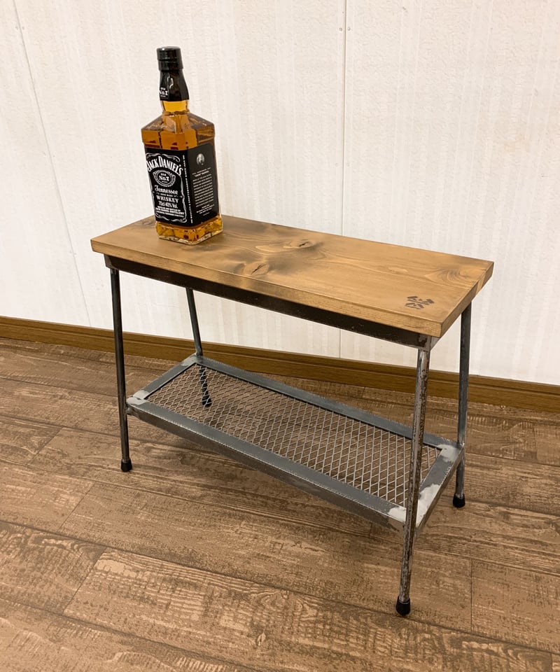 無骨アイアンテーブル ST-01 無骨なアイアンスツール | アイアンガレージhimenosuke