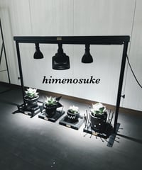 PS-09 アイアン植物棚 ワイドな3段タイプ | アイアンガレージhimenosuke