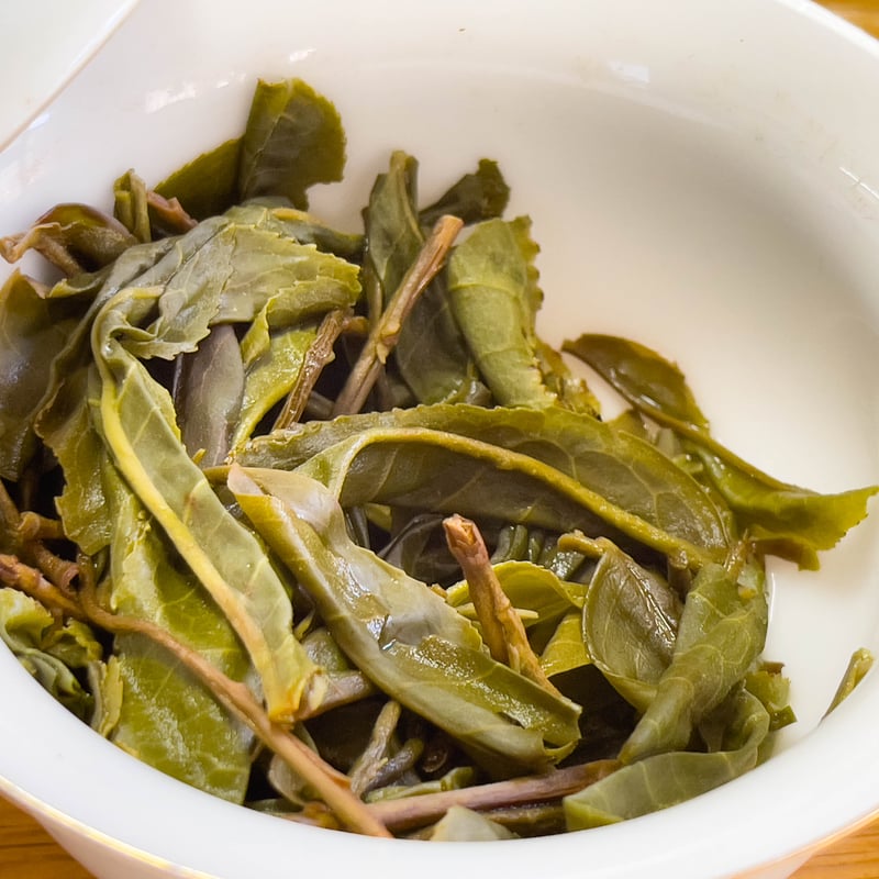2024年冰島プーアル生茶（冰島500年古樹茶：阿桂蔵茶