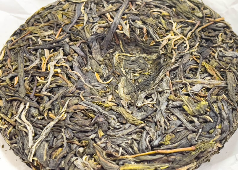 2024年冰島プーアル生茶（冰島500年古樹茶：阿桂蔵茶） | プーアル茶