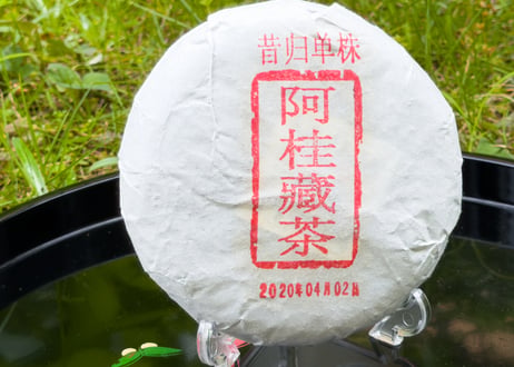 2020年_昔帰単株プーアル生茶