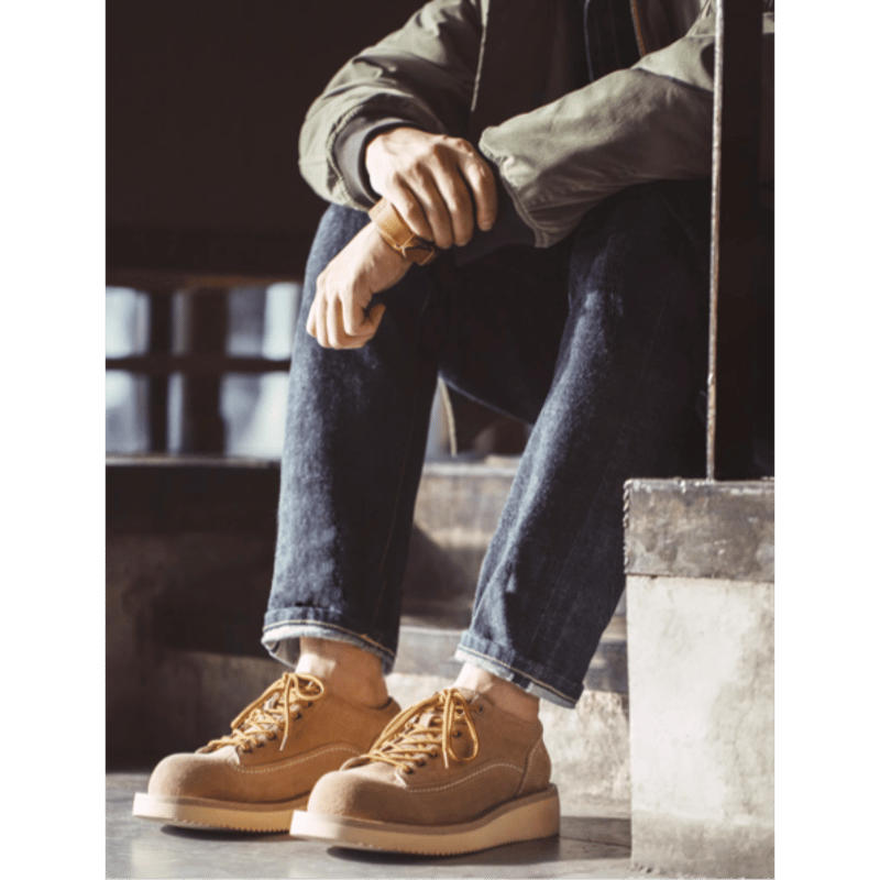 1930s スエードローカットブーツ | KAINA