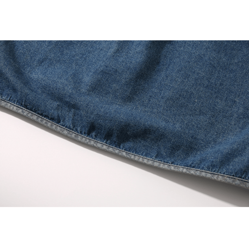 ノーカラーデニムジャケット | KAINA