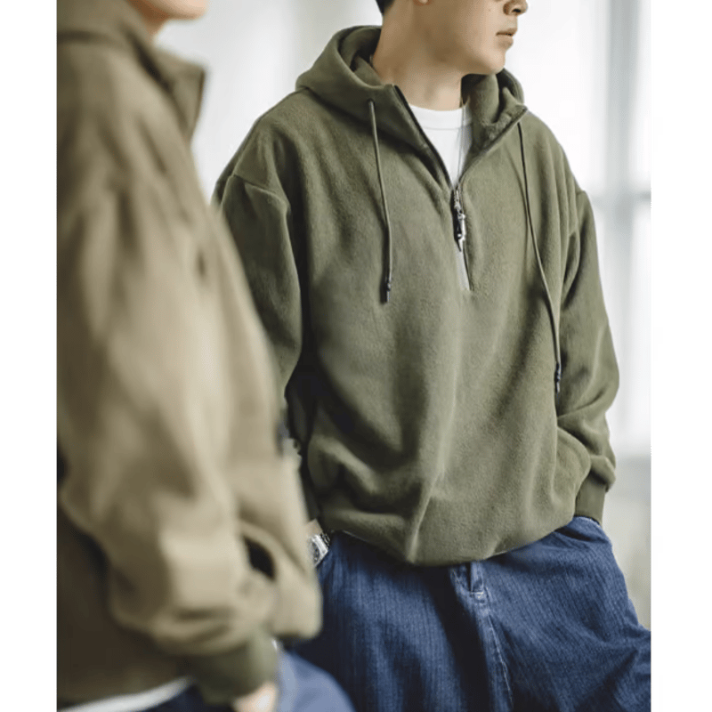 アンスクリア＊ハーフジップ　フリースパーカー(seavalley.ロンハーマン) Half Zip Sweat Pullover｜Pick Up Item | RHC ronherman