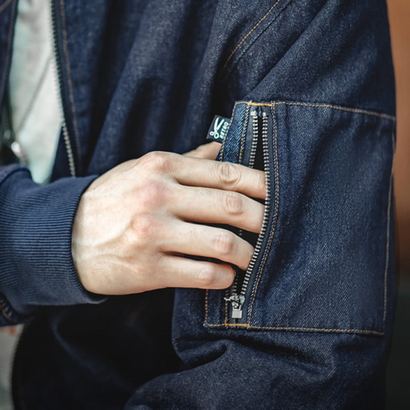 MA-1デニムフライトジャケット | KAINA