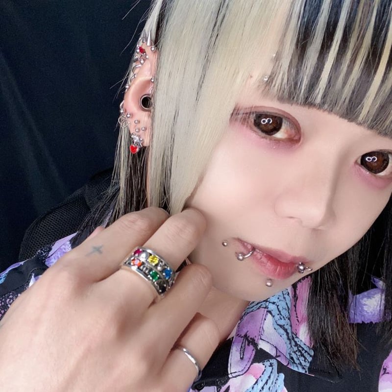 女王の証～Queen'spainハートリボンピアス | Queen's pain