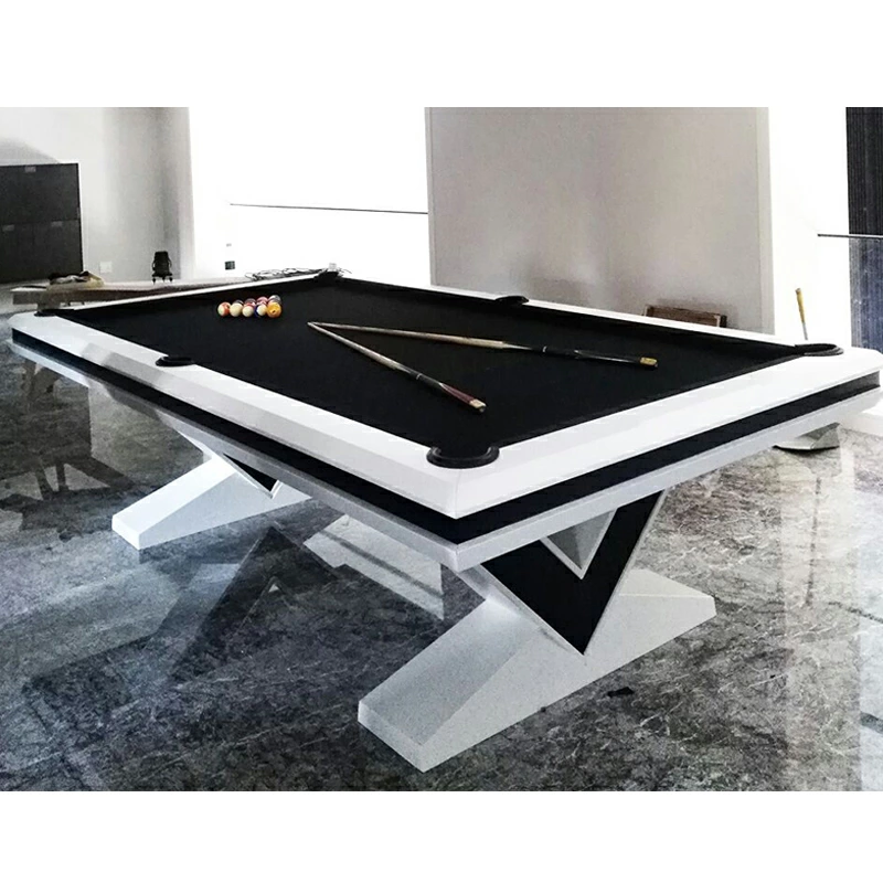 ビリヤード台（V型モダン）9FT レッド | ST-Billiards