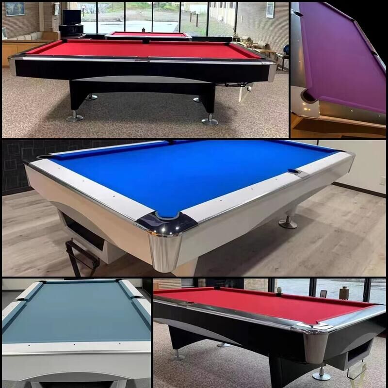 ビリヤード台（スタイリッシュ）9FT W x ブルー | ST-Billiards