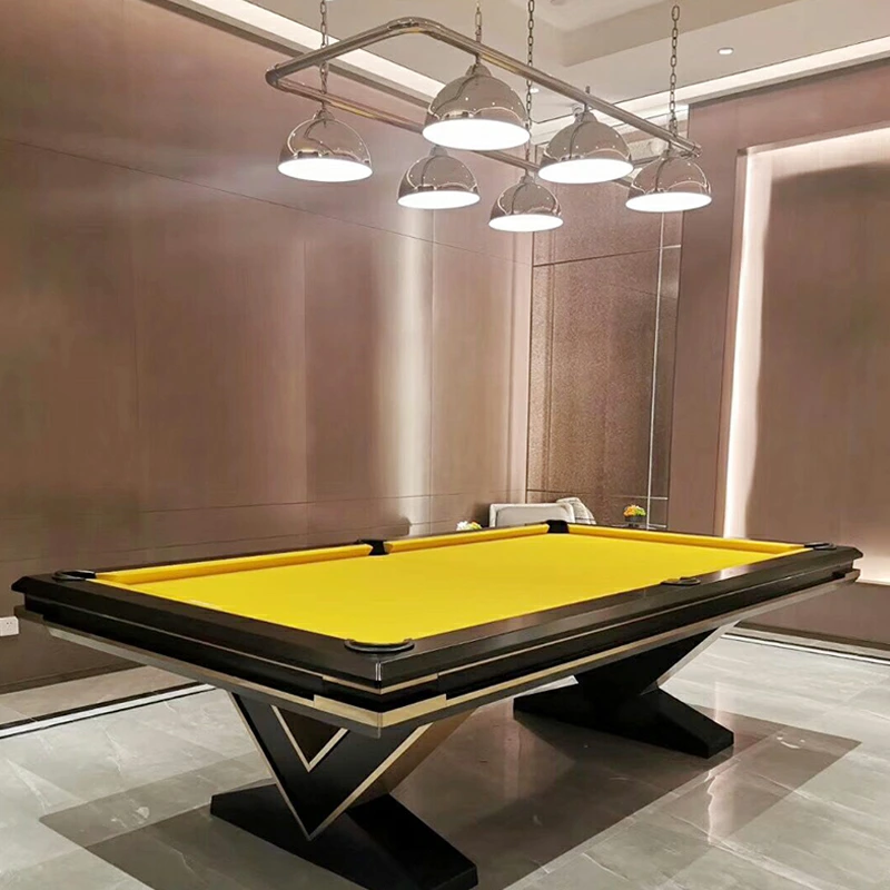 ビリヤード台（V型モダン）9FT レッド | ST-Billiards
