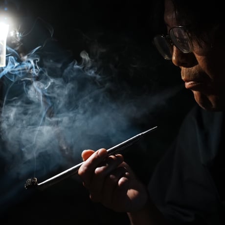 海】レア煙管 キセル 巻き線文 細密手彫 細工 アンティーク 約