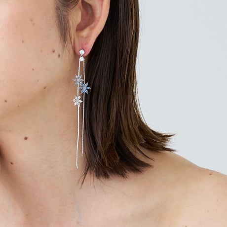 jestina シングル　ピアス SKULLピアス（パープル）｜シングルピアス｜LAMBDA(ラムダ