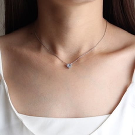 heart Heirō silver necklace