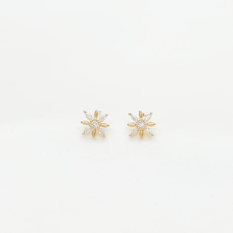 petit flower rose silver