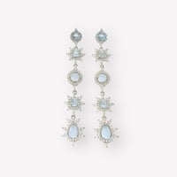 diamond long  Blue