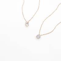 diamond stone necklace