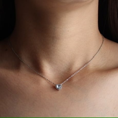 heart Heirō silver necklace