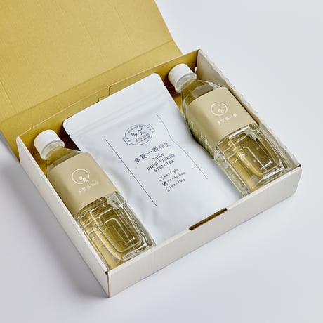 水とお茶のセット