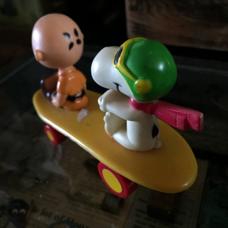 1980年代 スヌーピー スケートボード ぬいぐるみ 1980年代