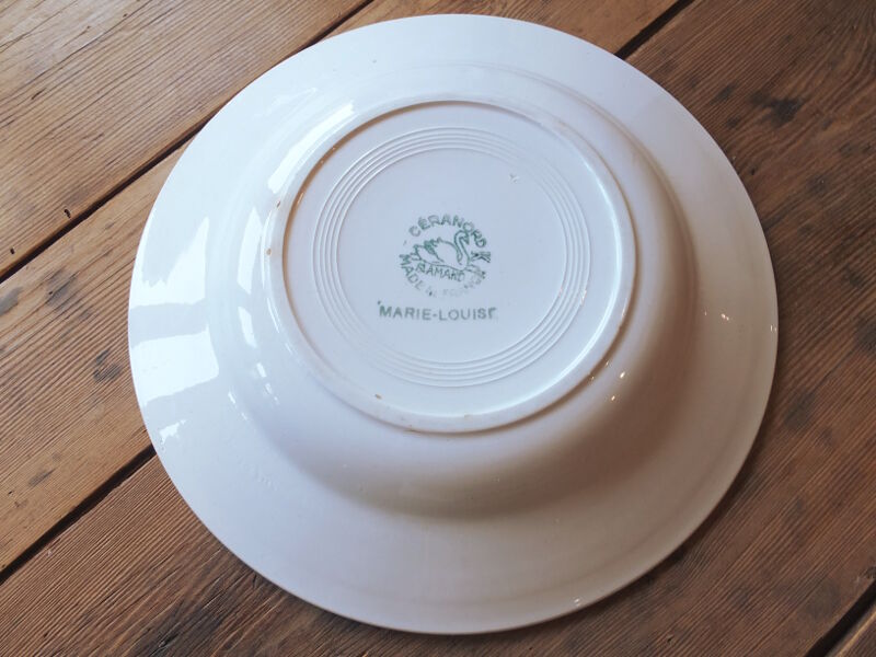 Céranord  Saint-Amand　661 深みのあるプレート Céranord Saint-Amand 661 深みのあるプレート キッチン・食器